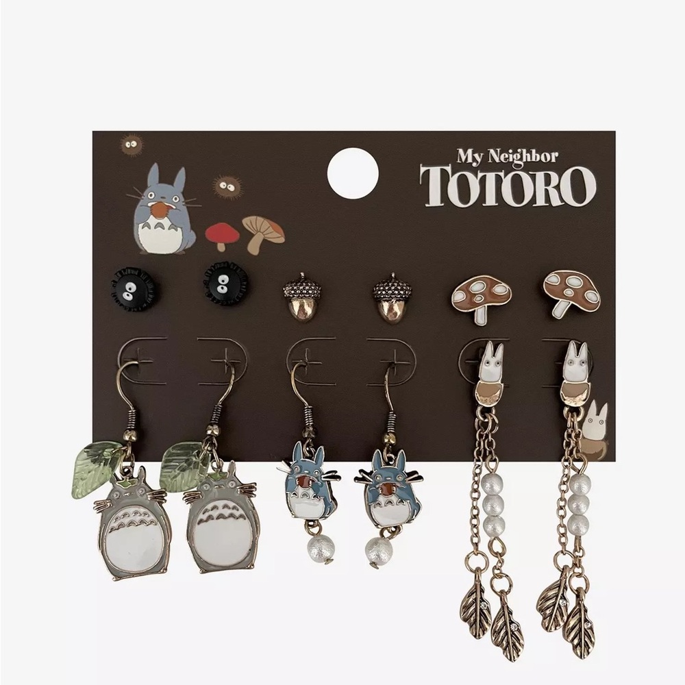 Studio Ghibli My Neighbor Totoro Acorn Earring Set Hot Topic